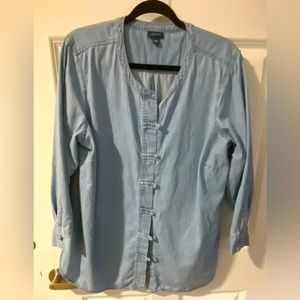 J. Jill Knot-button shirt XL petite